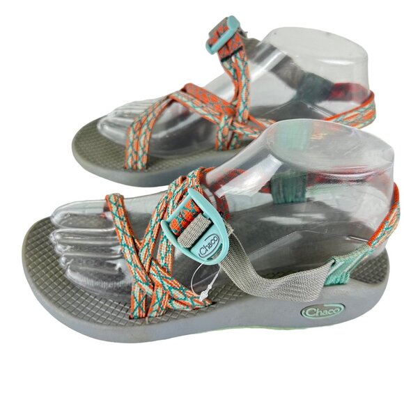 Chaco Womens 6 Classic Paloma Tangerine Sandals Outdoor Hiking J106096 Comfort - Picture 9 of 16